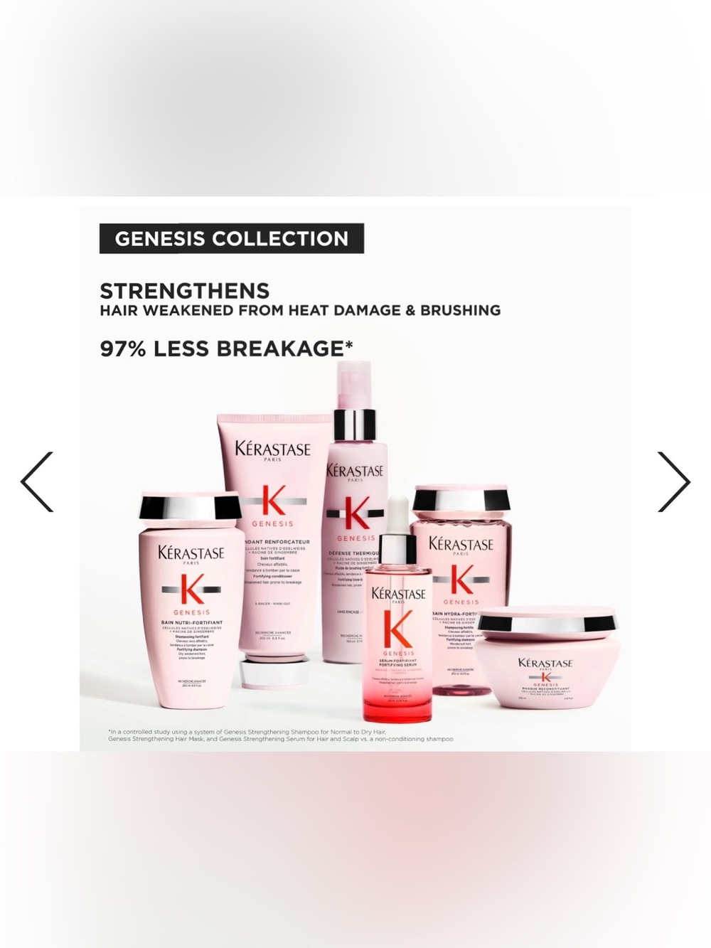 Brand New Kerastase Genesis Fortifying Anti Hair Fall Conditioner!